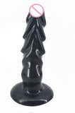 Animal Strong Ribbed Dog Dildo, 3 Colors - Own Pleasures