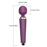 USB Powerful Magic Wand Clitoris Stimulator Vibrator - Own Pleasures