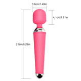 USB Powerful Magic Wand Clitoris Stimulator Vibrator - Own Pleasures