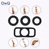 Silicone Penis Rings, 6 Variants - Own Pleasures