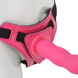 Soft Silicone Strap on Dildo with Harness 12.5 cm - Own Pleasures