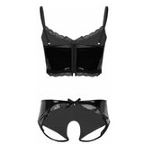 Latex Lingerie Set - Own Pleasures