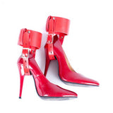 Leather High Heels Shoes Restraints - Own Pleasures