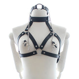 Restraints | Neck Bondage and Nipples Chain Clamps - Own Pleasures