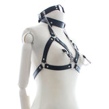 Restraints | Neck Bondage and Nipples Chain Clamps - Own Pleasures