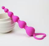 Soft Silicone Anal Beads, 3 Colors - Own Pleasures