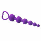 Soft Silicone Anal Beads, 3 Colors - Own Pleasures
