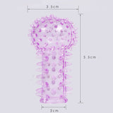 5 pcs Finger Spiked Condoms Reusable | IE Issues Extensions - Own Pleasures