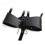 Leather Harness | Female Chastity Belt | Body Restraints - Own Pleasures