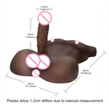 3D Silicone Athletic Mid Body Male Sex Doll - Own Pleasures