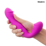 Double Ended Strapless strap-on Dildo Vibrator - Own Pleasures