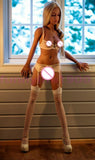 Realistic Closed Eyes Blonde Sex Doll - Own Pleasures