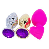 Stainless Steel Butt Plug Set, 15 Types - Own Pleasures