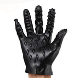 1 Pc Silicone Erotic Massager Gloves - Own Pleasures