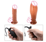 Realistic Huge Inflatable Dildo with Pump - Own Pleasures