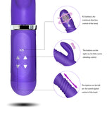 36 Pulses, 6 Modes, 360 Degrees Rotating and Thrusting Silicone Rabbit Vibrator - Own Pleasures
