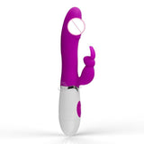 30 Speed Silicone Rabbit Dual Vibrator - Own Pleasures