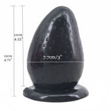 3 Inches Thick Anal Plug, 3 Colors - Own Pleasures