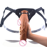 2.17" thick dildo realistic | big penis suction cup | strapon dildo - Own Pleasures