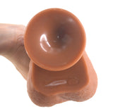 2.17" thick dildo realistic | big penis suction cup | strapon dildo - Own Pleasures