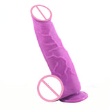 2.17" thick dildo realistic | big penis suction cup | strapon dildo - Own Pleasures