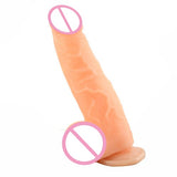 2.17" thick dildo realistic | big penis suction cup | strapon dildo - Own Pleasures