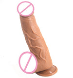 2.17" thick dildo realistic | big penis suction cup | strapon dildo - Own Pleasures