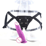 2.17" thick dildo realistic | big penis suction cup | strapon dildo - Own Pleasures