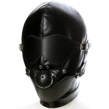 Bondage Hood Headgear Mouth Gag - Own Pleasures