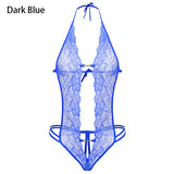 Erotic Laced deep v neck underwear - Own Pleasures