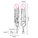 Penis Sheath Extender | Penis Sleeve + Anal Plug - Own Pleasures