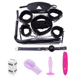 BDSM Fetish Bondage Set, 12 Pieces - Own Pleasures