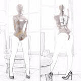 BDSM Restraint Attire with Head Harness - Own Pleasures