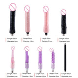 Sex Machine Set, 8 Dildos - Own Pleasures
