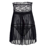 Up to 6XL Sexy Babydoll with Bow Erotic Lingerie - Own Pleasures