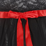 Up to 6XL Sexy Babydoll with Bow Erotic Lingerie - Own Pleasures