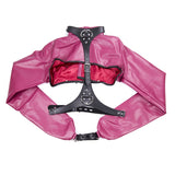 PU Leather Straitjacket Adjustable with Harness for Adult Playtime - Own Pleasures