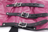 PU Leather Straitjacket Adjustable with Harness for Adult Playtime - Own Pleasures