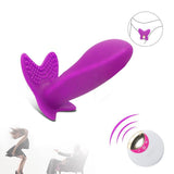 Wireless Remote Control C-string Dildo - Own Pleasures