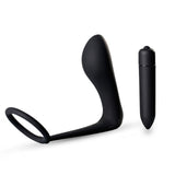 USB Anal Dildo with Cock Ring - Own Pleasures