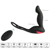 USB Anal Dildo with Cock Ring - Own Pleasures
