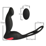 USB Anal Dildo with Cock Ring - Own Pleasures
