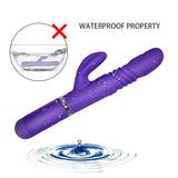 36 Pulses, 6 Modes, 360 Degrees Rotating and Thrusting Silicone Rabbit Vibrator - Own Pleasures