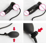 Inflatable Huge Dildo with Suction Cup - Own Pleasures