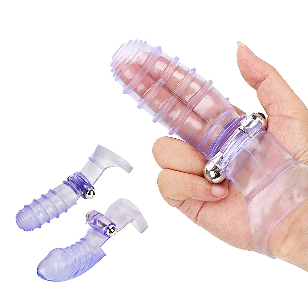 Finger Sleeve Vibrator for Women pic