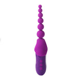 4pcs/set One mini vibrator + 3pcs headgear for vagina, anus and nipples - Own Pleasures