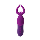 4pcs/set One mini vibrator + 3pcs headgear for vagina, anus and nipples - Own Pleasures