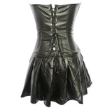 Up to 6XL Sexy Faux Leather Dress - Own Pleasures