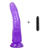 Realistic Soft Dildo with Optional Bullet Vibrator - Own Pleasures