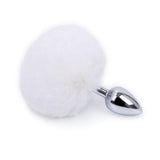 Bunny Tail Stainless Butt Plug - Own Pleasures
